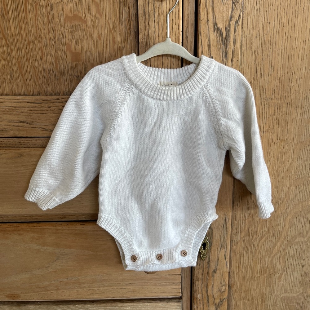 Oat Co baby onesie